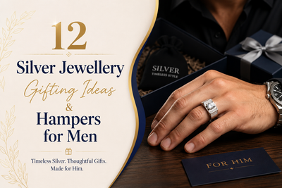 blog banner silver jewellery gifting ideas for men