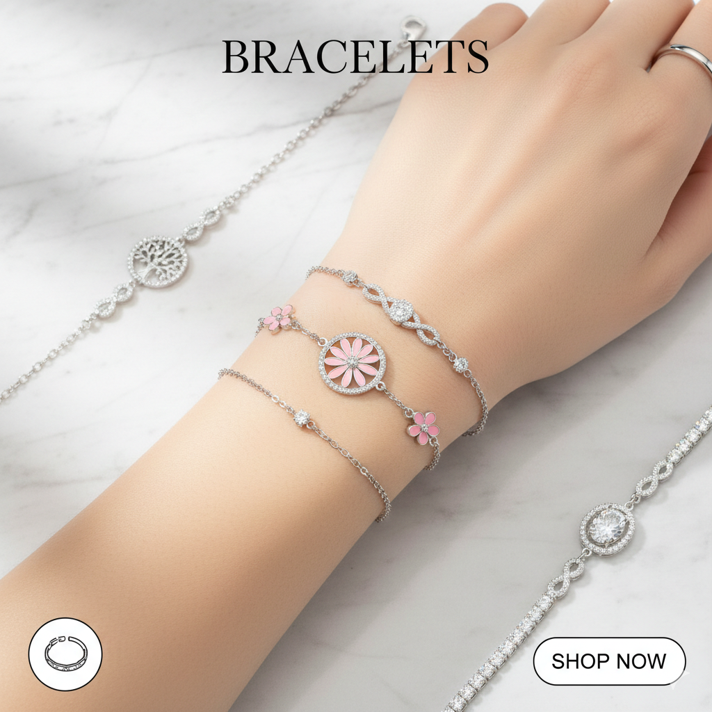 Silver Bracelets