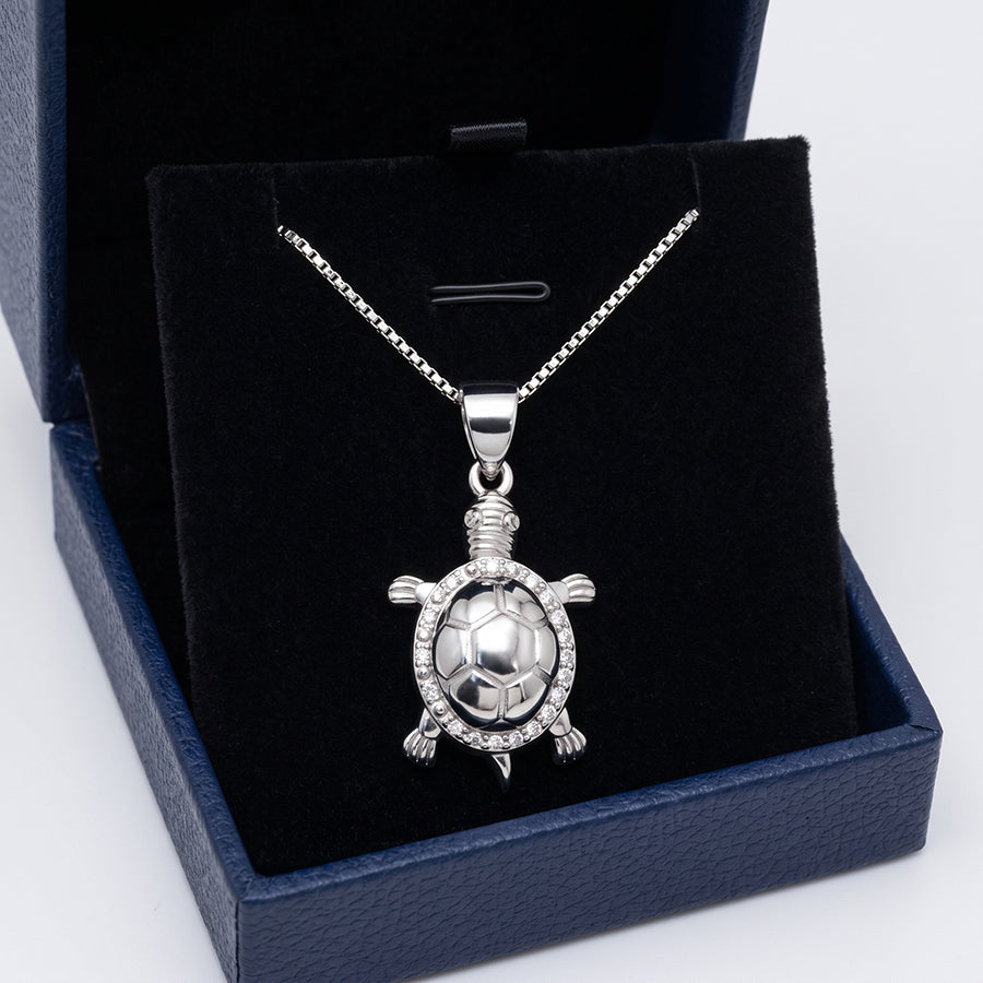 Silver Turtle Pendant