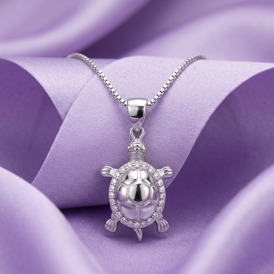 Silver Turtle Pendant