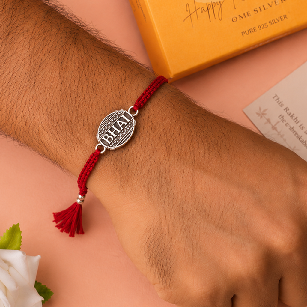 Bhai Silver Rakhi