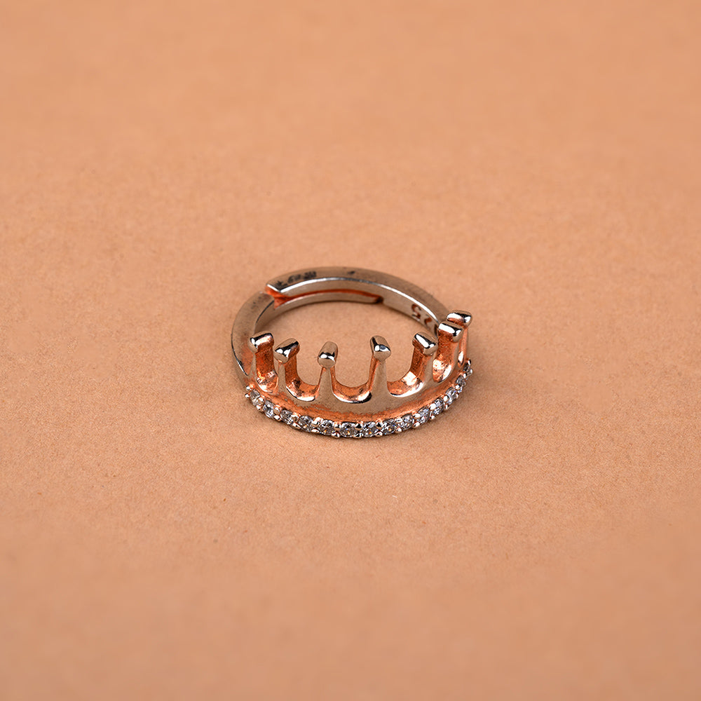 Crown Ring Rose Gold
