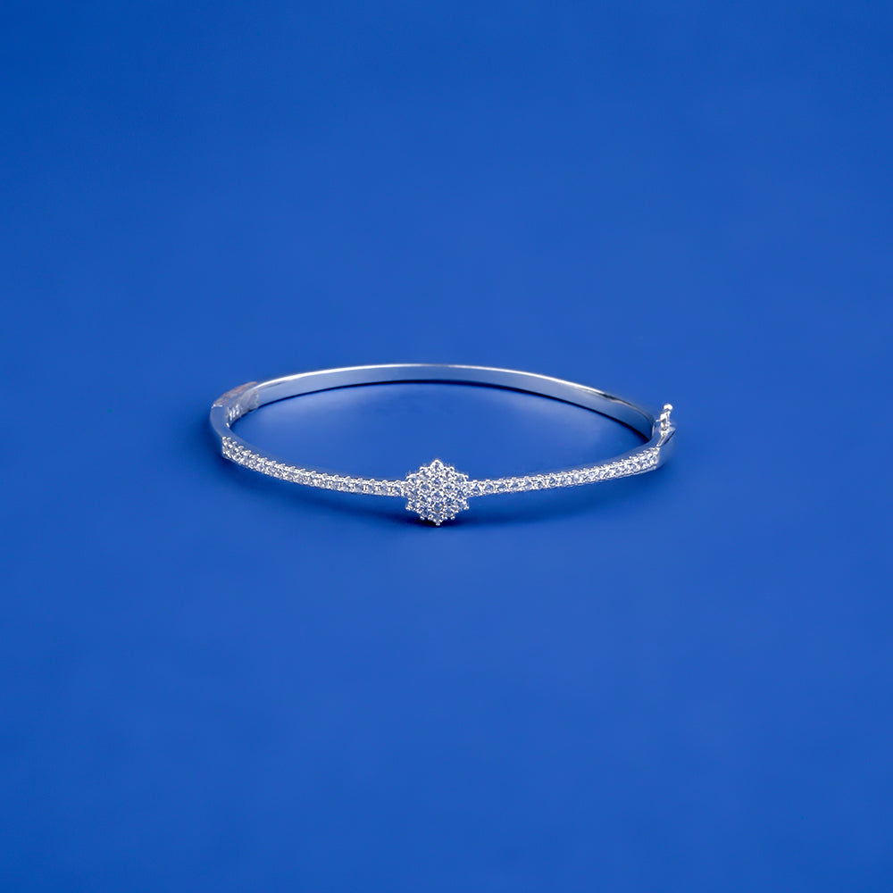 Fancy Flower Diamond Bracelet 12