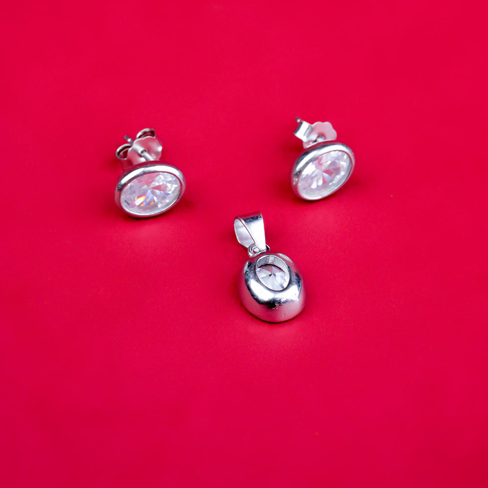 Fancy Oval Dimond Shape Butty Pandle