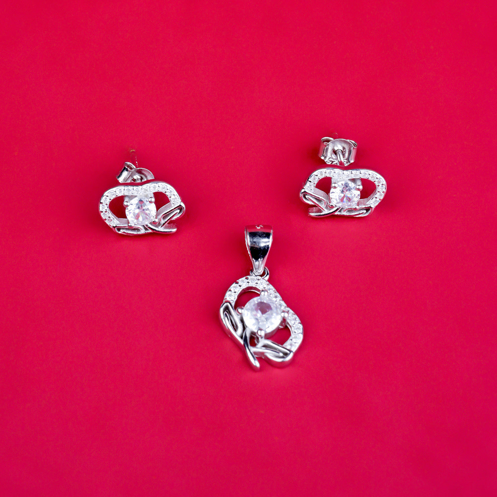 Fancy Plant Shape Dimond Pendle Butty