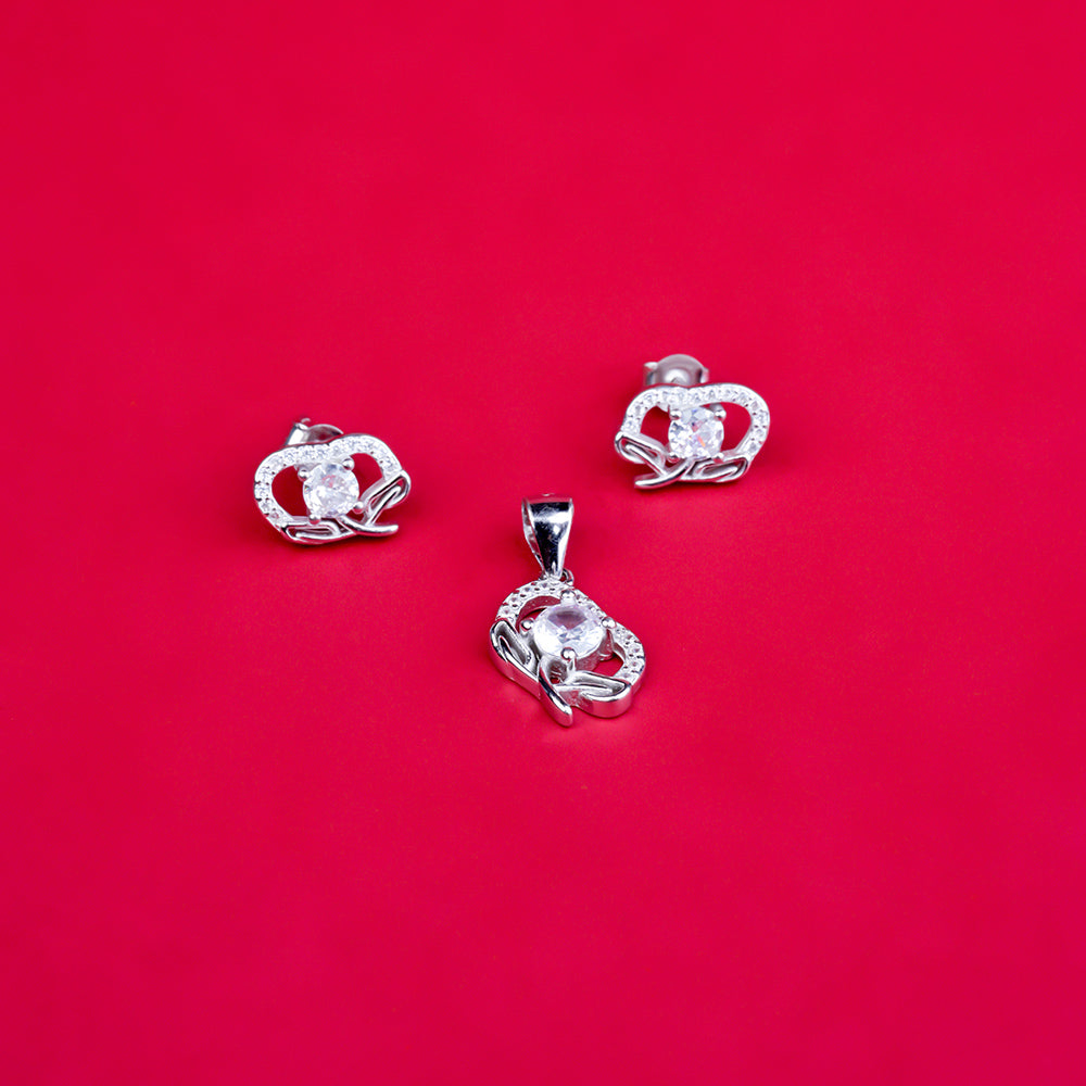 Fancy Plant Shape Dimond Pendle Butty