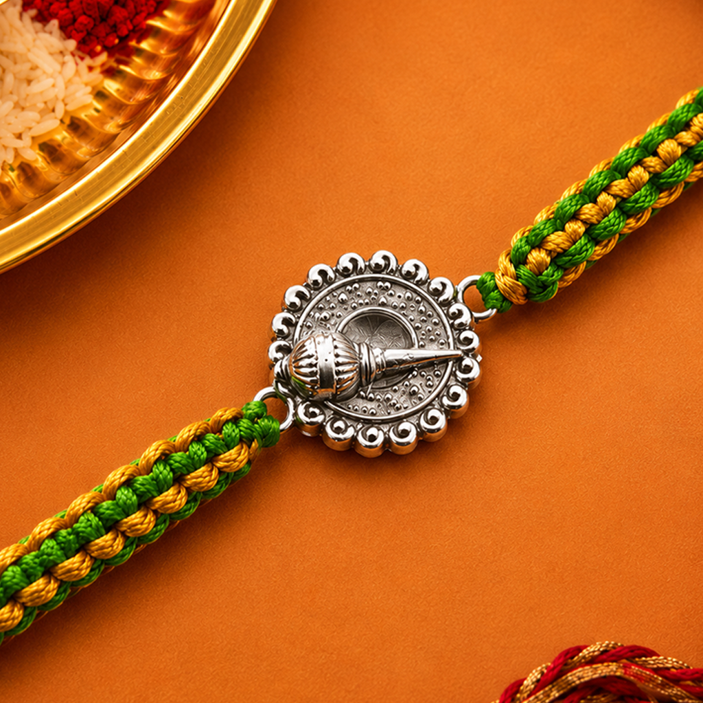 Hanuman Silver Rakhi
