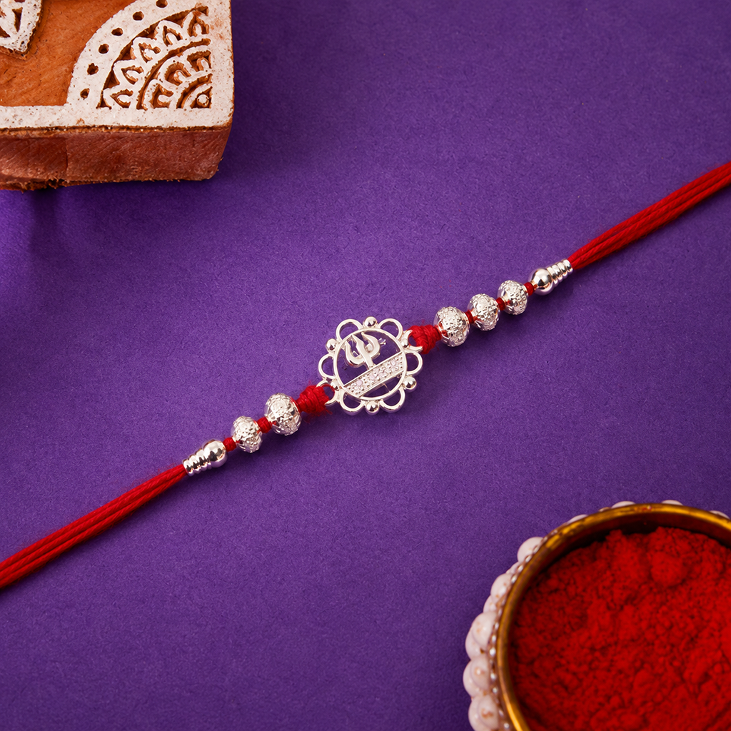 Ik Onkar Silver Rakhi