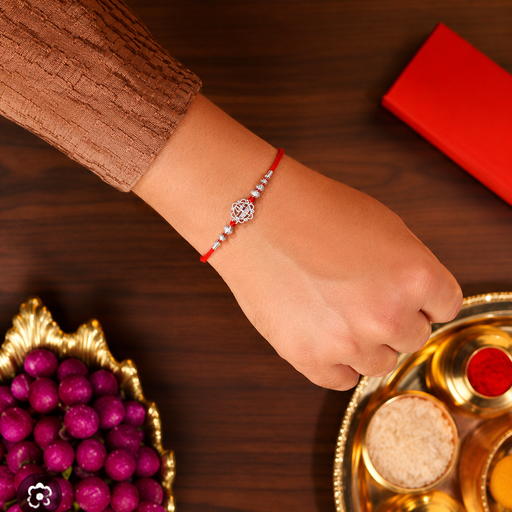 Ik Onkar Silver Rakhi