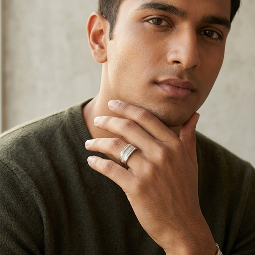 Luxury Silver Ring for Men & Women