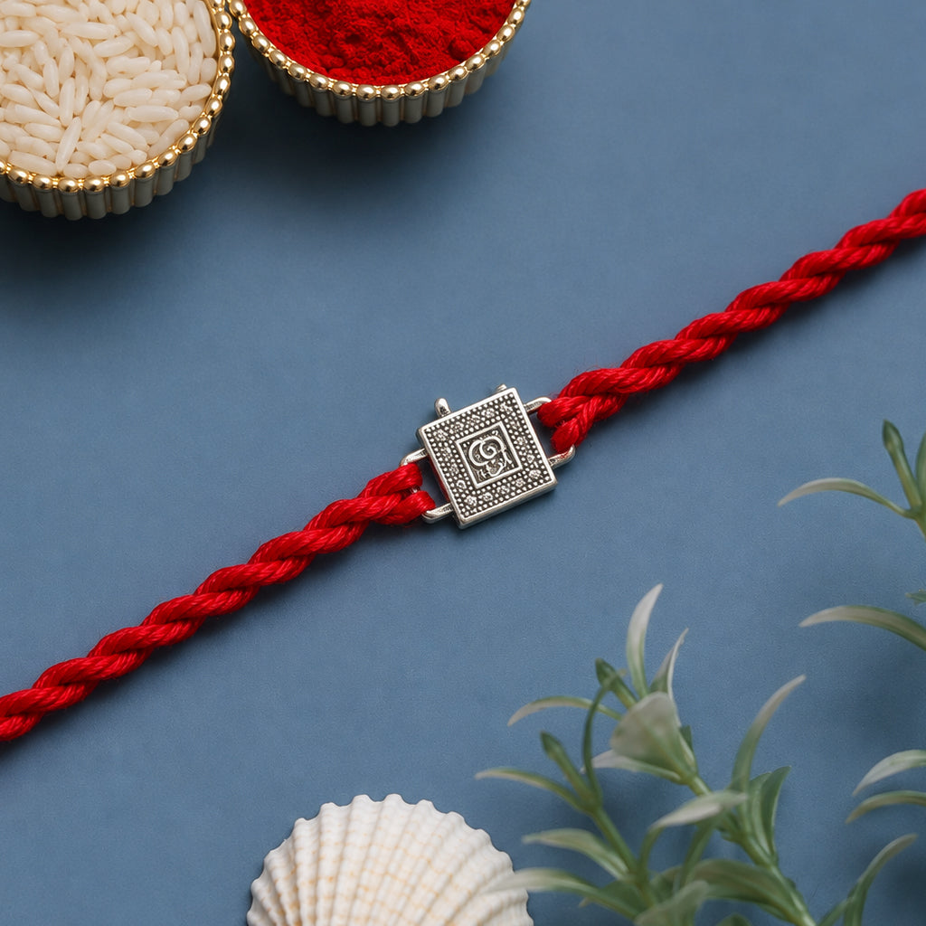 Silver Shree Yantra Rakhi