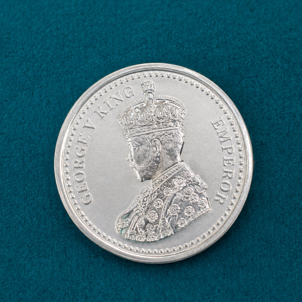 George V King Emperor Silver Coin (999 Fine Silver)