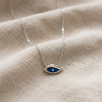 Stylish Evil Eye Lucky Charm Necklace - 2