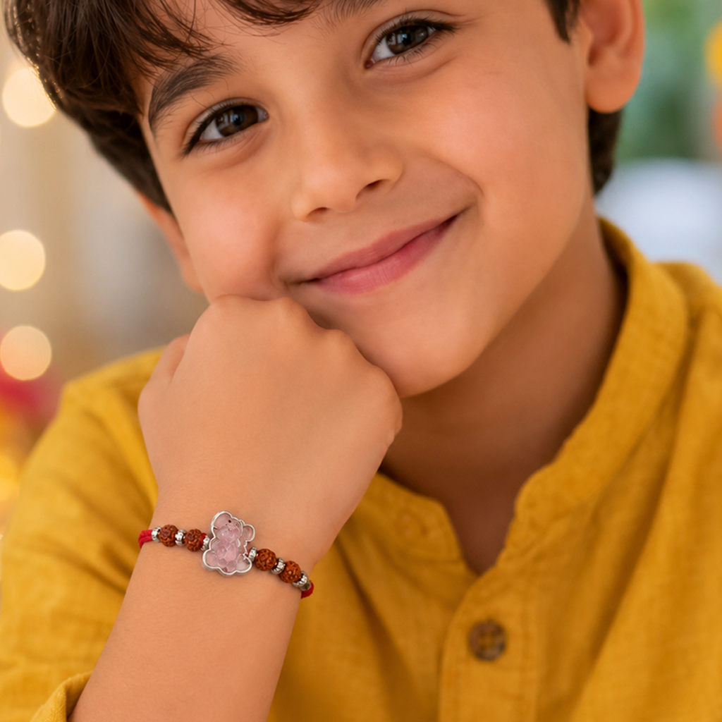 Teddy Rudraksha Rakhi