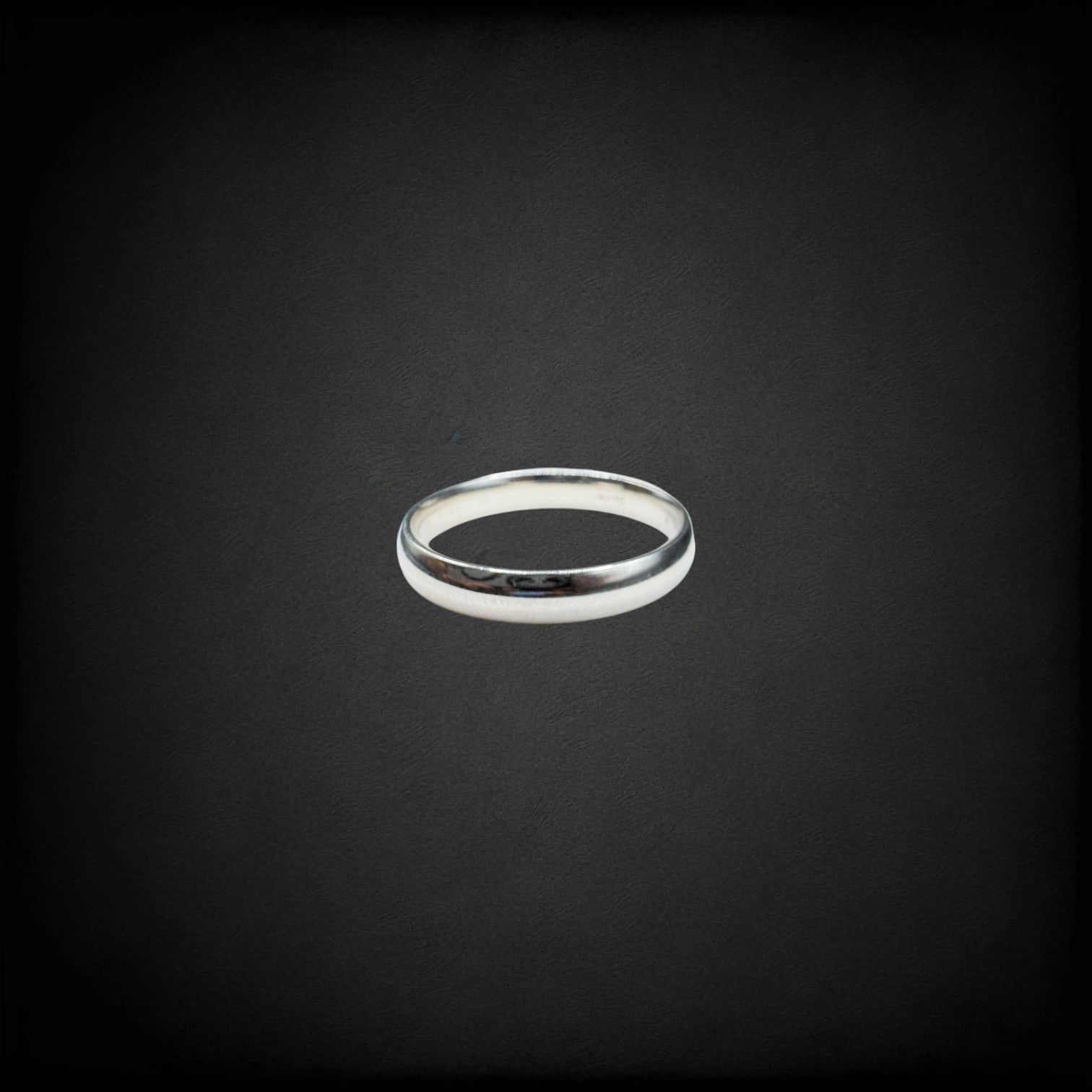 Plain Silver Ring for Men Women